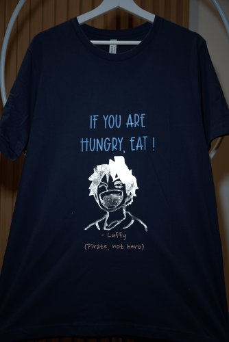 تي شيرت ابتسامة لوفي