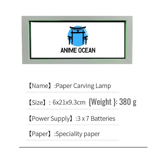 بوكس اضاءة الجوي بوي - انمي ون بيس