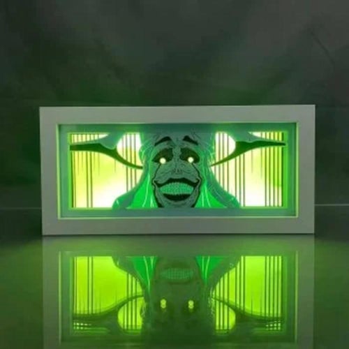 اضاءة تمثال الابتسامة الخبيثة من انمي solo levelin...