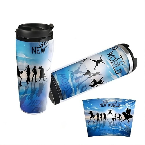 كوب قراصنة قبعة القش حافظ للحراره