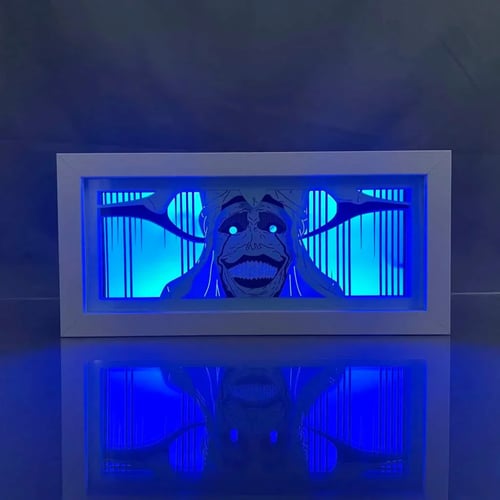 اضاءة تمثال الابتسامة الخبيثة من انمي solo levelin...