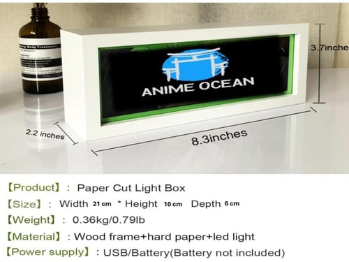 بوكس اضاءة ريوك الشنيجامي من انمي ديث نوت