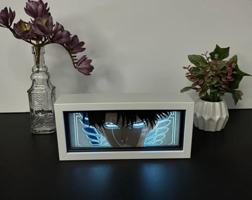 بوكس اضاءة القائد ليفاي من انمي هجوم العمالقة