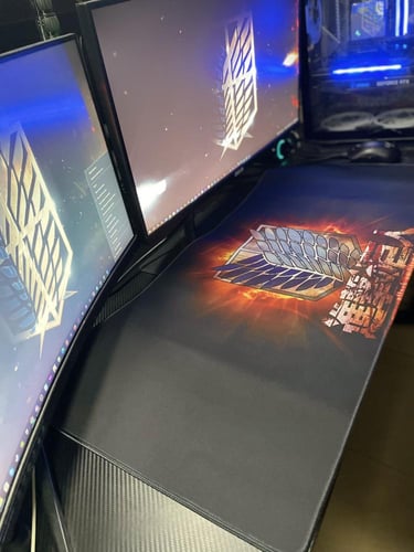 ماوس باد شعار فرقة الاستطلاع - انمي هجوم العمالقة