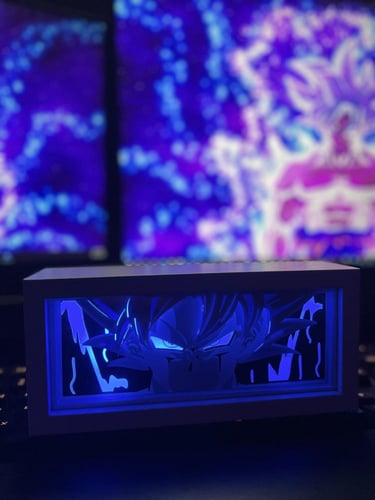 اضاءة سون غوكو - انمي دراجون بول