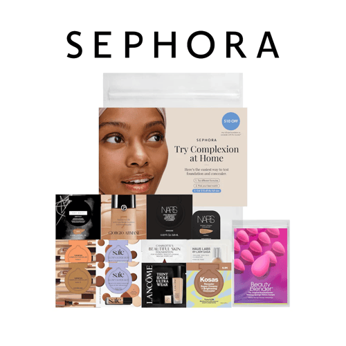 Complexion Try-On Sample Bag With Redeemable Vouch...