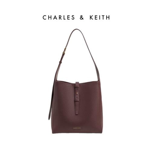 Beryl Recycled Leather Belted Hobo Bag-L