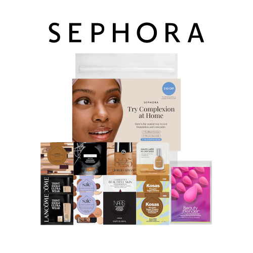 Complexion Try-On Sample Bag With Redeemable Vouch...