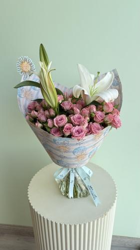 Soft Bloom flower Bouquet – باقة ورد سوفت بلوم