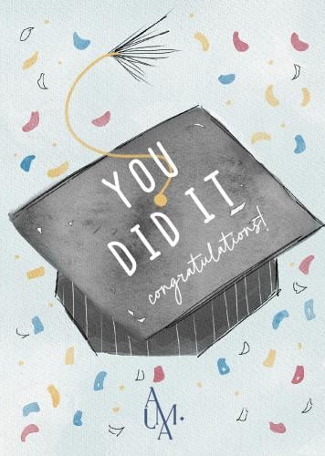 كرت تخرج - Graduation Card