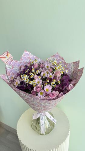 Lilac Bloom flower Bouquet–باقة ورد ليلك بلوم