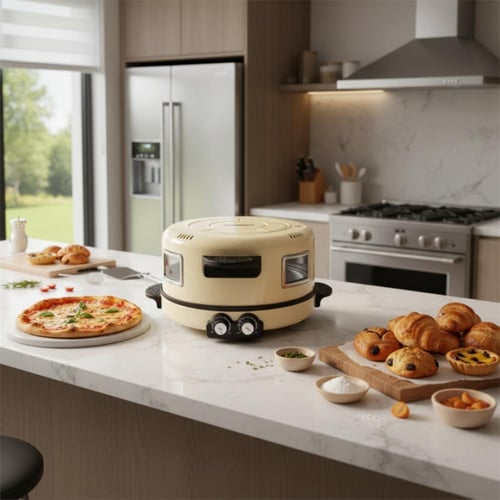 خبازة جيساف الكهربائية العملاقة (40 سم) – تقنية ال...