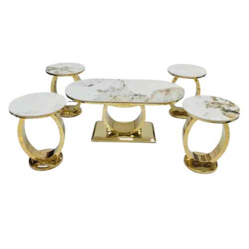 طقم استيل رخام موديل 6236G 4+1