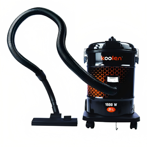 مكنسة برميل 21 لتر احمر1600 واط ماركة كولن