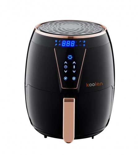 قلاية بدون زيت 4.5 لتر ديجيتال اسود ماركة كولن