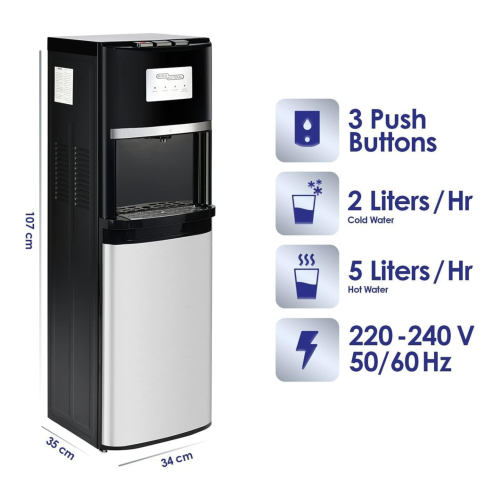 برادة ماء سوبر جينرال تعبئة سفلي , حار/عادي/بارد,...