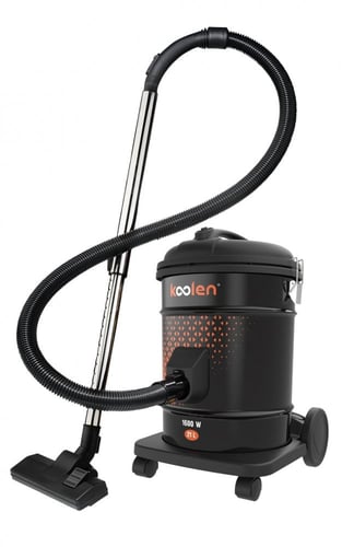 مكنسة برميل 21 لتر احمر1600 واط ماركة كولن