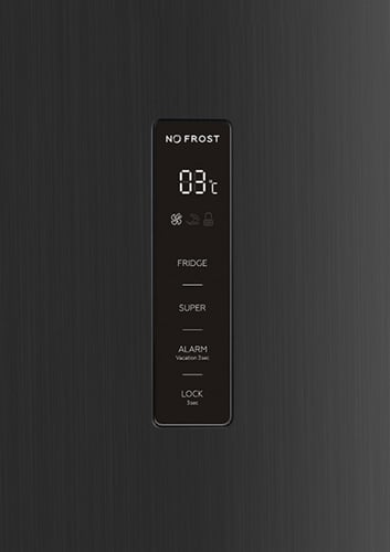 ثلاجة ز.ترست 12.4 قدم3، 352 لتر - أستيل