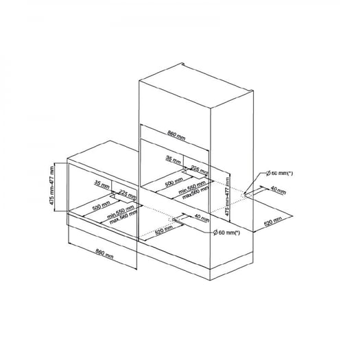 فرن كهرباء بلت ان جنرال سوبريم 90 سم ديجيتال استيل...
