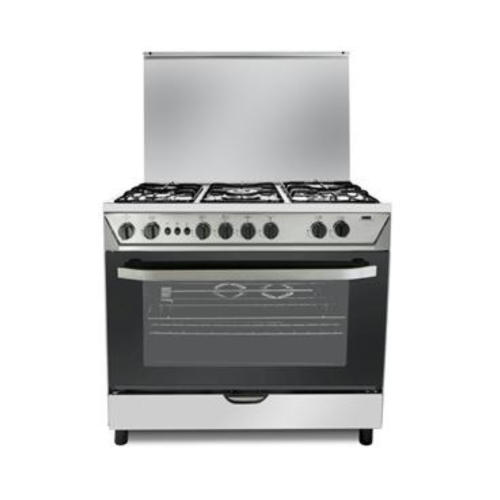 فرن هام 5 عيون غاز 60*90 استيل أمان كامل موديل HM9...