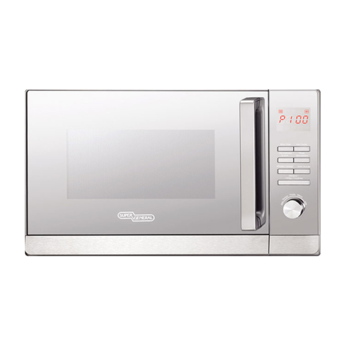 سوبر جنرال ميكرويف 30 لتر, 900 واط, فضي - KSGMM930...