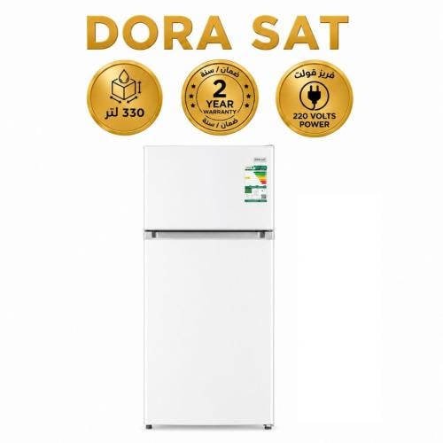 DS330NF ثلاجة دوراسات 11.8 قدم بخار--ابيض
