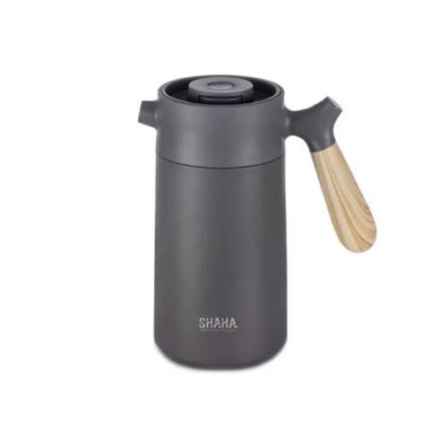 ترمس شاي كولين 1.4لتر رمادي يد شكل خشبي موديل 3111...