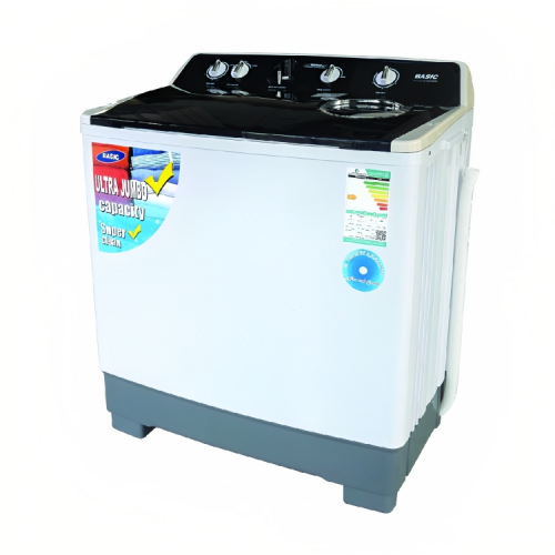 غسالة ملابس بيسك بسعة 13 كجم حوضين BW-TP1300KS