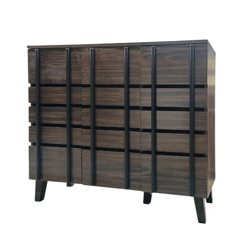 دولاب احذية ماليزي SC-080-100 BROWN