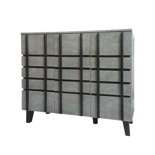دولاب احذية ماليزي SC-080-100 GREY