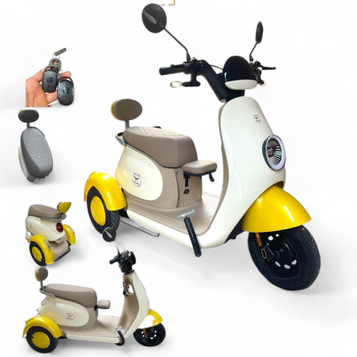 دباب كهربائي النحلة 3 كفرات لكبار السن