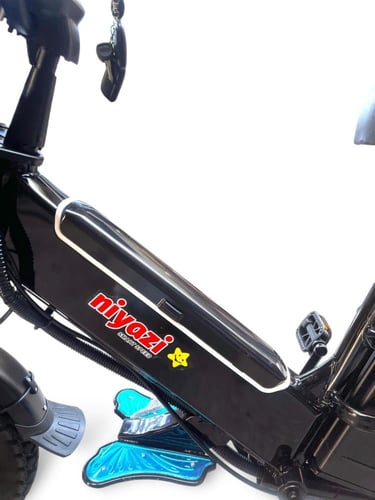 دراجة 60 فولت ابو بطاريتين بمجموع 31 امبير كفر عري...