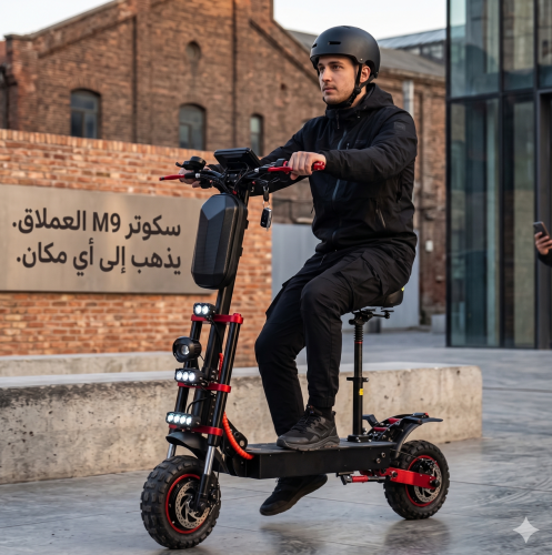 سكوتر M9 العملاق محركين الاقتصادي 2026