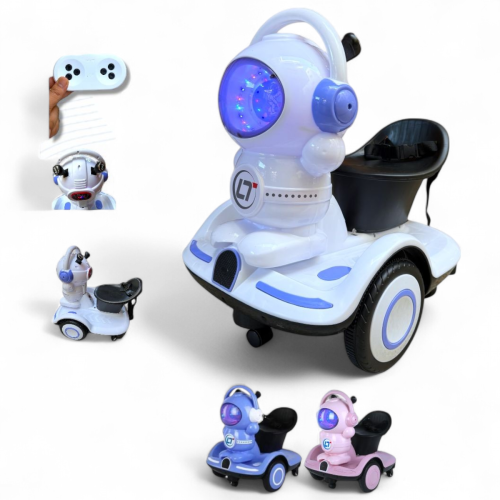 سكوتر الترند الذكي للاطفال شكل فضائي موديل 2025