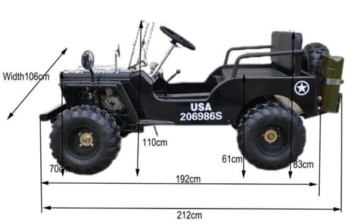 سيارة سفاري جيب ميني بنزين 2025