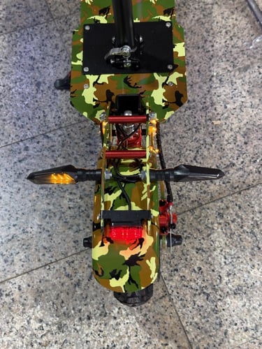 سكوتر الوحش الجيشي 3000 واط الاقتصادي 2026