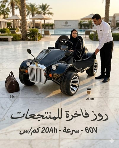 سيارة الروز ميني كلاسيك الفخمة