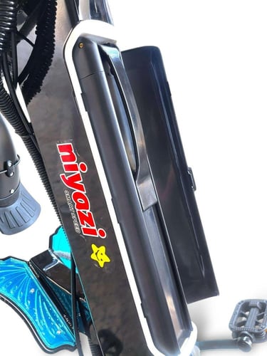 دراجة الروسية 60 فولت ابو بطاريتين بمجموع 32 امبير...