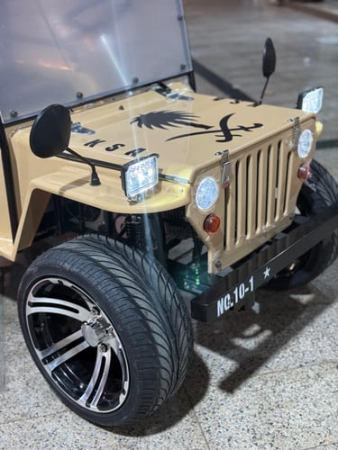 سيارة جيب ميني بنزين كفرات كبيرة 150 سيسي 2026