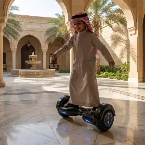 سكوتر ذكي 8.5 انش اضاءه ثري دي