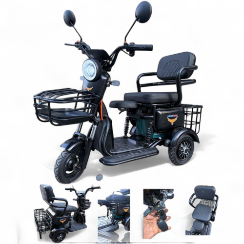 دباب كهربائي 3 كفرات صغير لجميع الفئات كبار سن نسا...