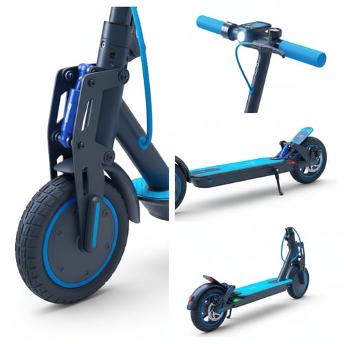 سكوتر المدرع مساعدات امامية وخلفية اصدار2024