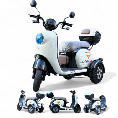 دباب كهربائي 3 كفرات القوي لكبار السن