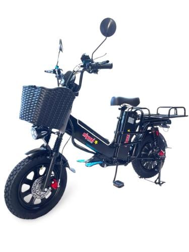 دراجة 60 فولت ابو بطاريتين بمجموع 31 امبير كفر عري...