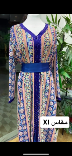 قفطان مغربي جاهز مقاس Xl