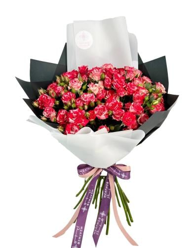 باقة بيبي جوري | دبل لون زهري