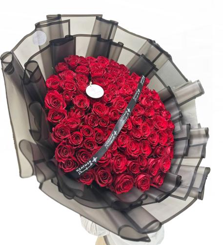 الباقة الحمراء | 150 جوري احمر