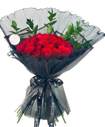 باقة فلورا نوارديا | تغليف قماش