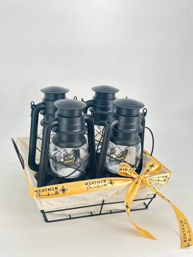 طوفرية حديد بالقماش - ٤ فوانيس رمضان