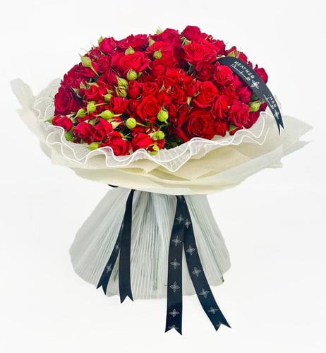 باقة البيبي جوري | تغليف جلد